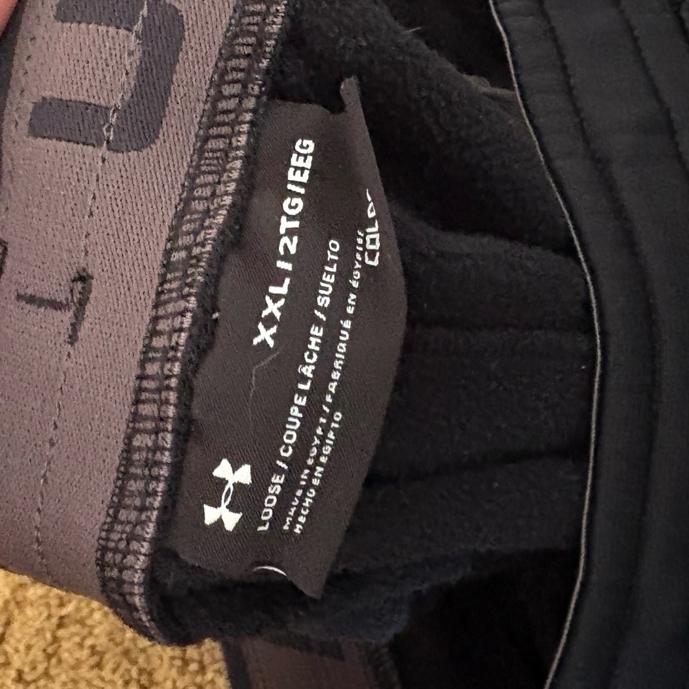 Under Armour Men's Dark Blue Joggers - Picture 2 of 2